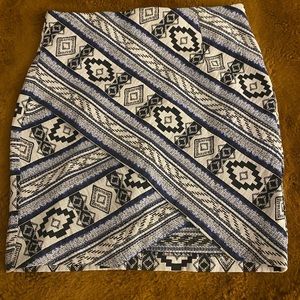 FIFTEEN TWENTY 💕 Aztec Mini Skirt
